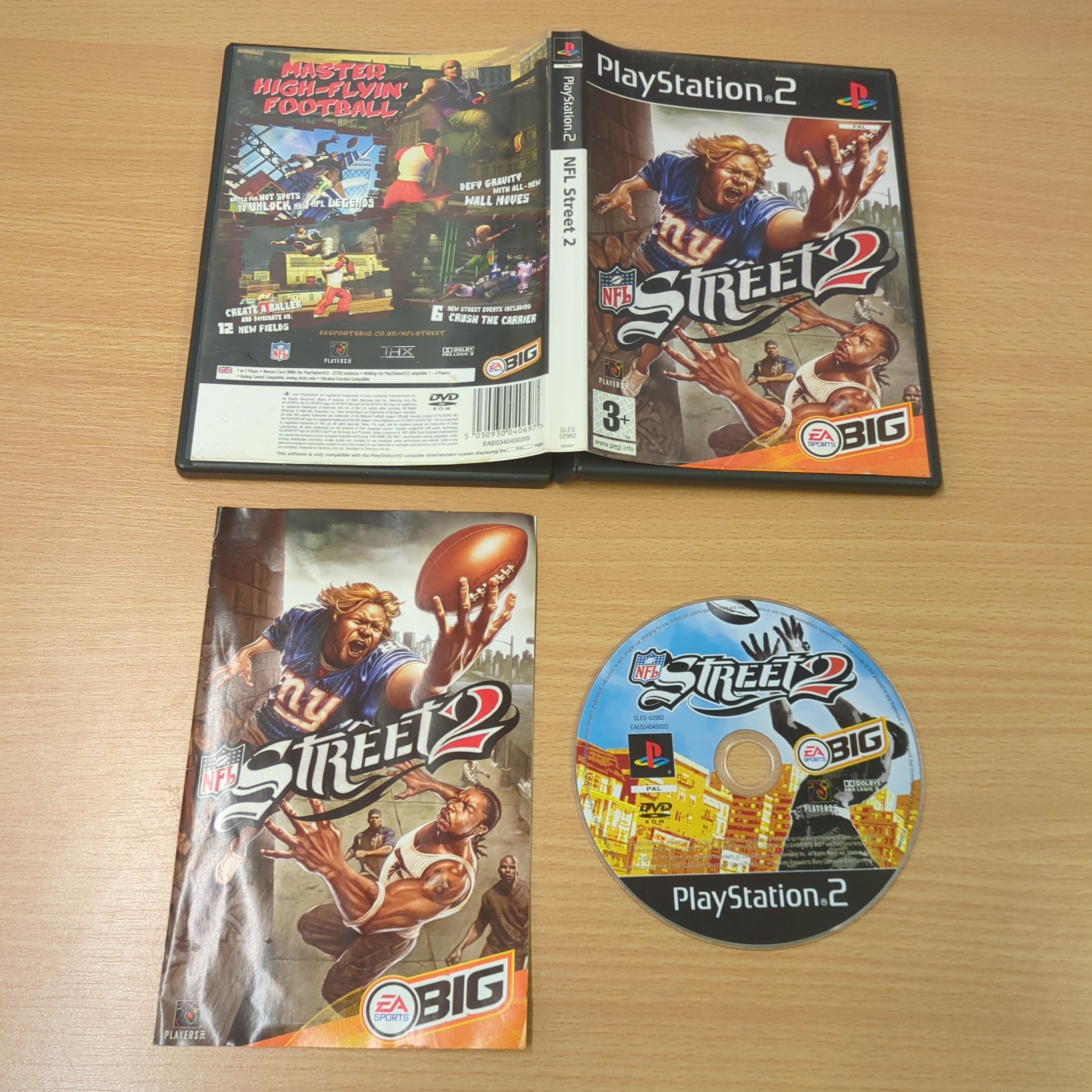 NFL Street 2 Sony PS2 game NFL Street 2 Sony PS2 game